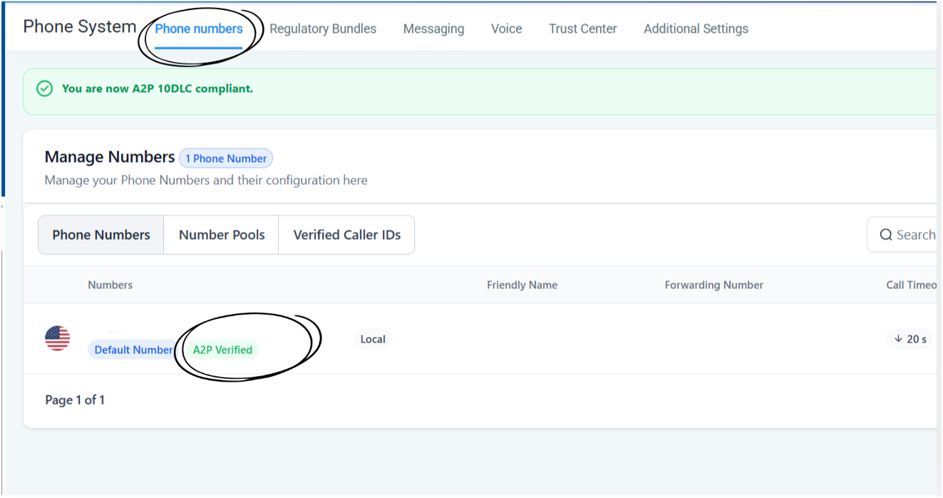 A2P 10DLC Compliance Setup